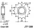 Front sprocket JT JTF 1269-15 15T, 520